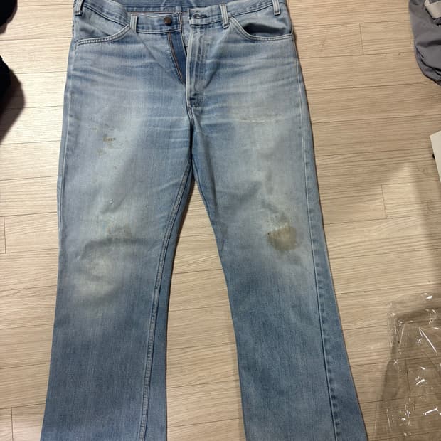 리바이스 오렌지탭 70s 벨바텀