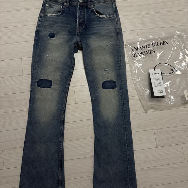 [30] ERD 이알디 앙팡리쉬데프리매 플레어 데님 팬츠