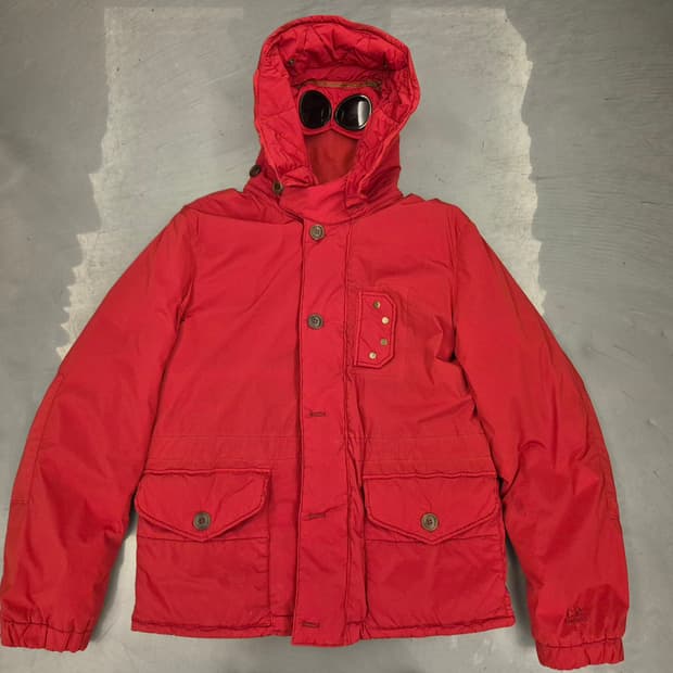 00s C.P COMPANY 고글 다운 자켓