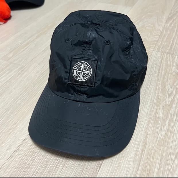 슈프림 x 스톤아일랜드 페인티드 볼캡