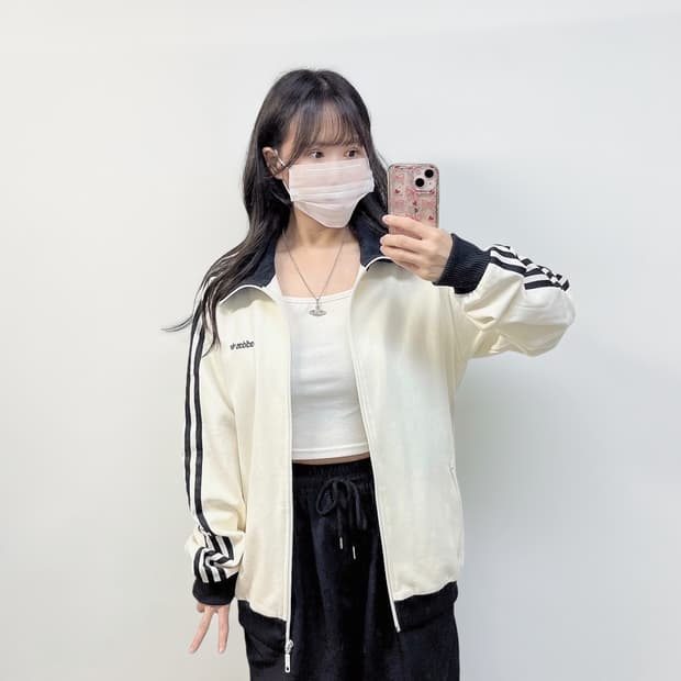 아디다스 베켄바우어 트랙탑 져지 화이트