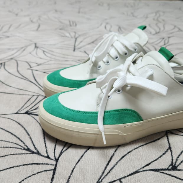 SS16 SUNNEI 써네이 사보 그린 뮬 OG 260mm