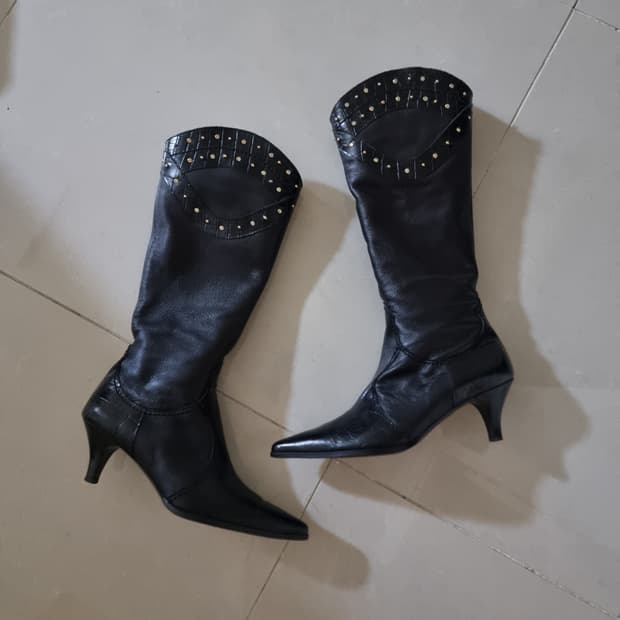 250)닥스 소가죽부츠