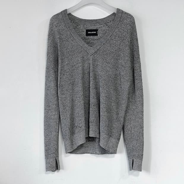 쟈딕앤볼테르 알파카 블렌드 브이넥 니트