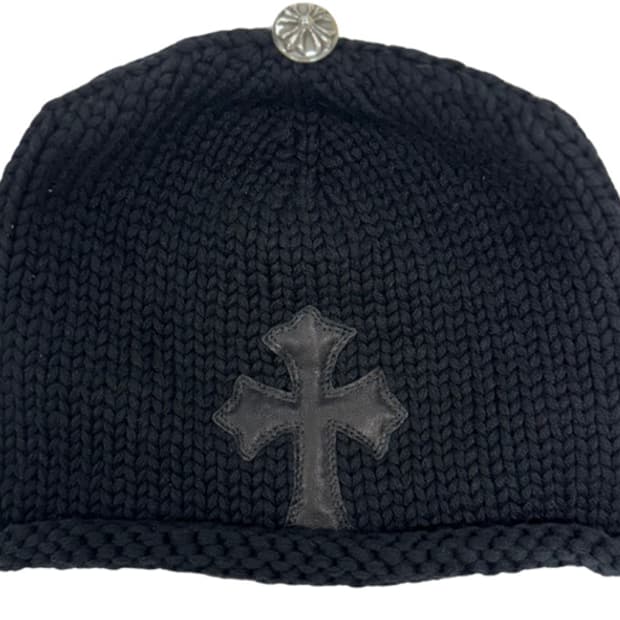 크롬하츠 크로스 캐시미어 비니 