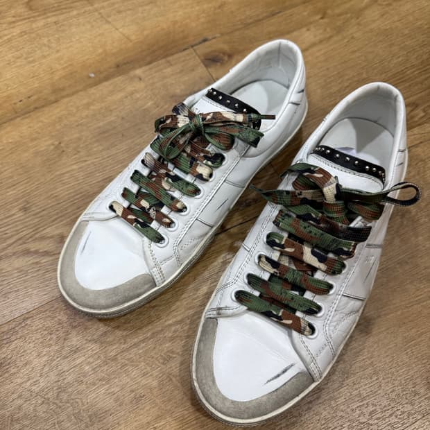 생로랑 16SS 서프 카모 스니커즈 