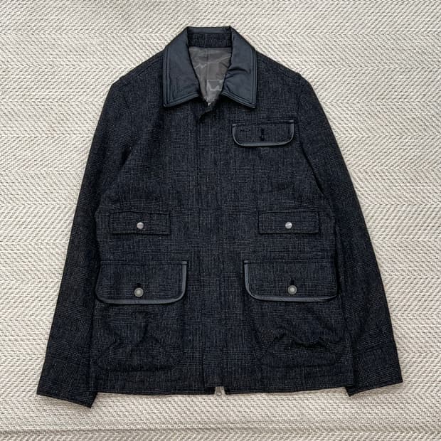 타케오키쿠치 멀티포켓 체크자켓 r2353