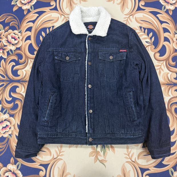 (L)디키즈 Dickies 데님 쉐르파 자켓