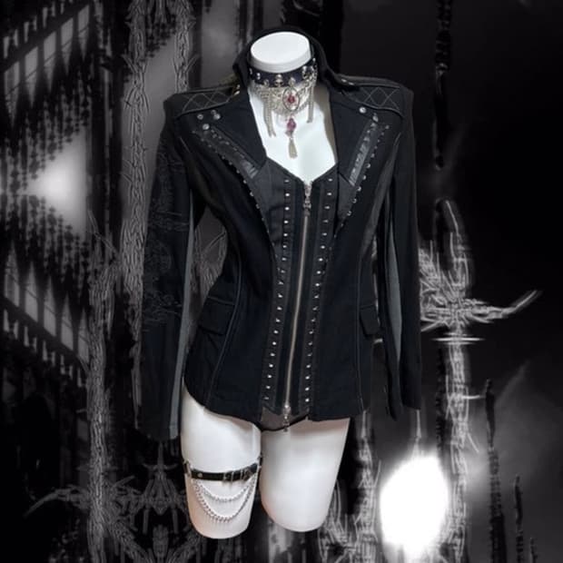 오즈온 투웨이 코르셋 자켓