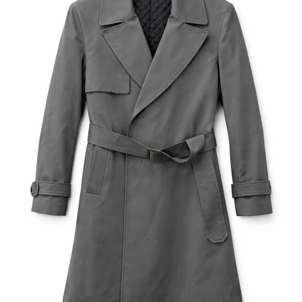 ZIO SONGZIO 트렌치 코트 그레이 100