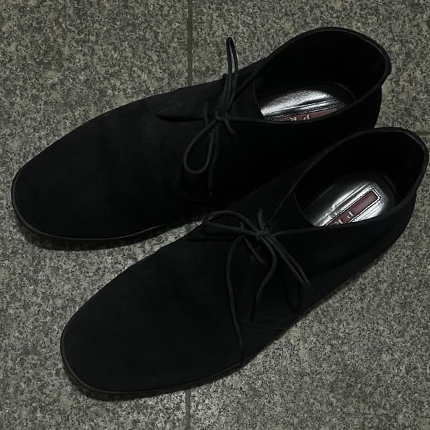 프라다 스포츠 스웨이드 부츠