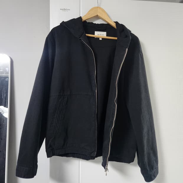 아트이프액츠 코튼 후드 집업 L사이즈