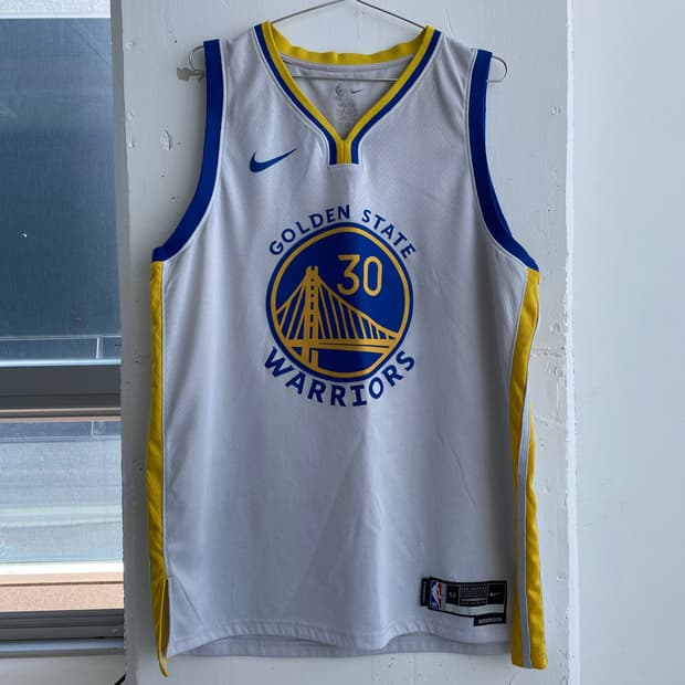 (XL) 나이키 NBA 골든스테이트 워리어스 스테픈 커리 농구 유니폼
