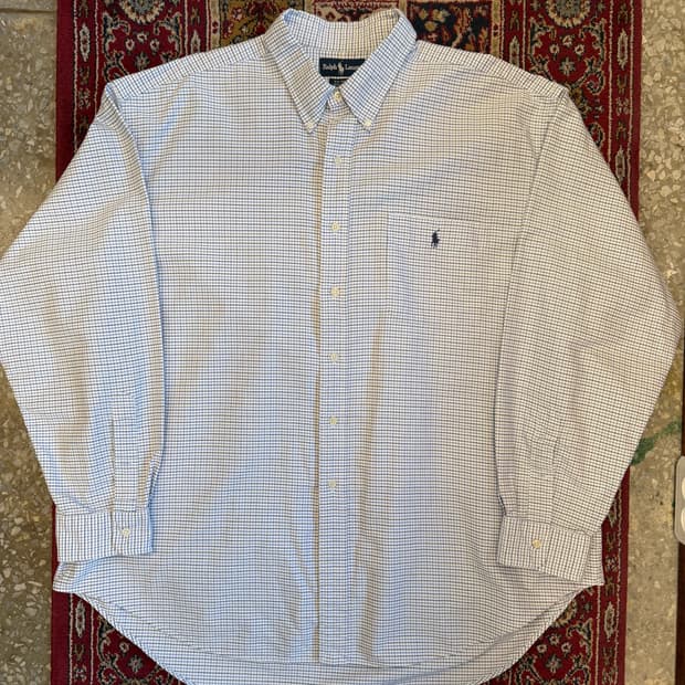 90s 폴로 랄프로렌 빅셔츠 옥스포드 셔츠 [ 115-120 ]