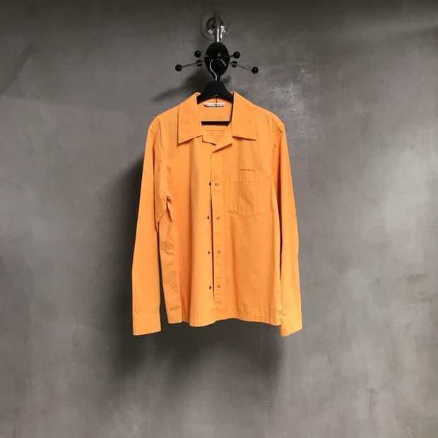 아크네 스튜디오 오렌지 셔츠 50