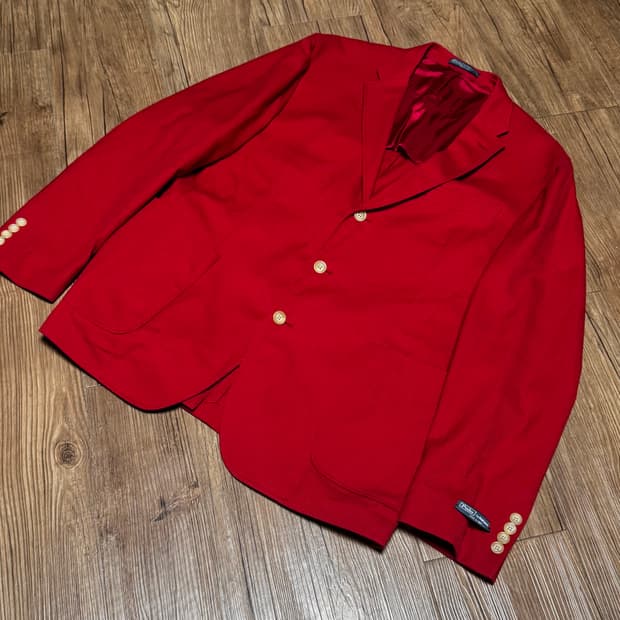 [2XL] 폴로 랄프로렌 이탈리아 메이드 코튼 자켓