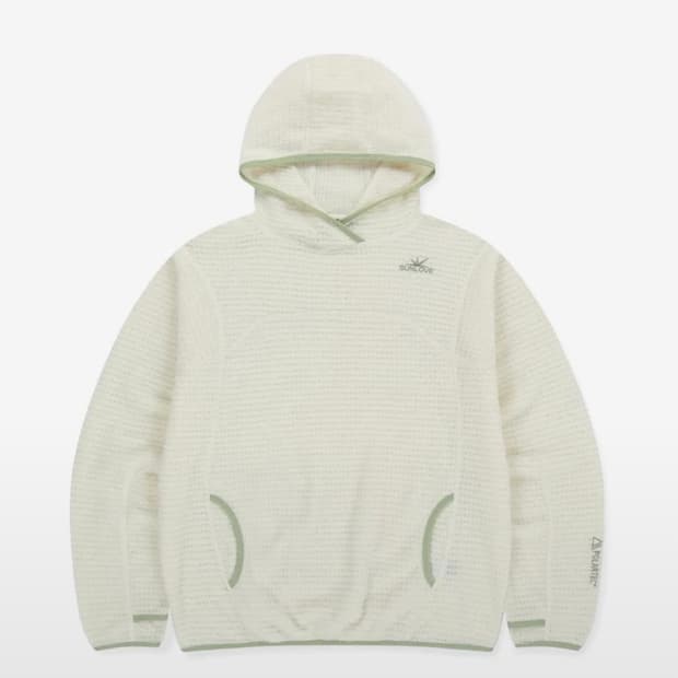 썬러브 폴라텍알파 후드 아이보리