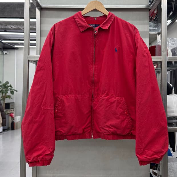 폴로 랄프로렌 90s 헤링턴 헤비 스윙 자켓