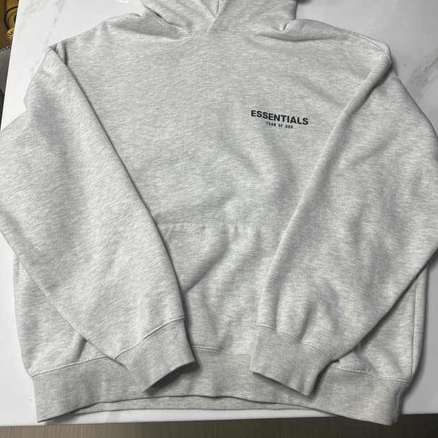 [L] 피어 오브 갓 에센셜 더 코어 컬렉션 후드 라이트 오트밀