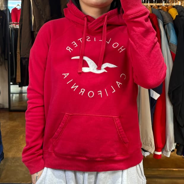 홀리스터 레드 후드