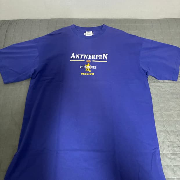 [M] 베트멍 앤트워프 반팔 티셔츠 블루