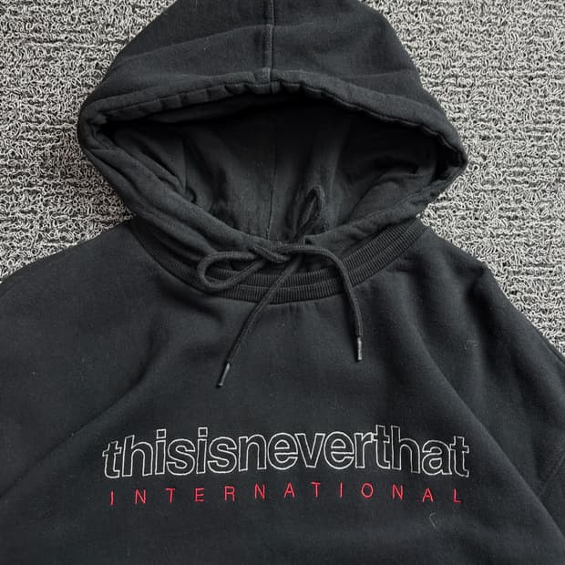 디스이즈네버댓 아치로고 헤비 코튼 후디 2636