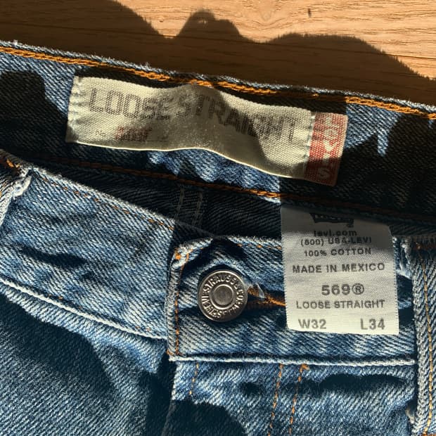 리바이스 569 00년대 생산