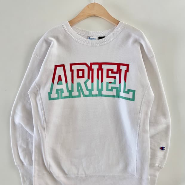 Champion x Disney 챔피온 디즈니 90‘s 리버스위브 에리얼