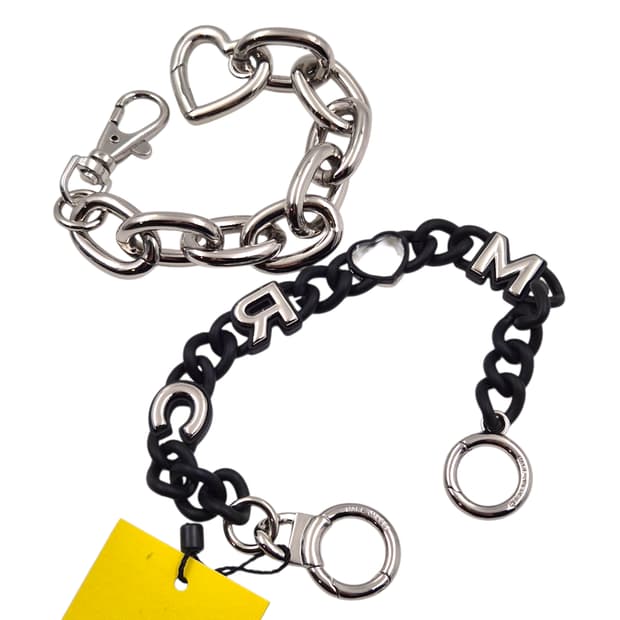 마크제이콥스 더블 하트 체인 팔찌&목걸이