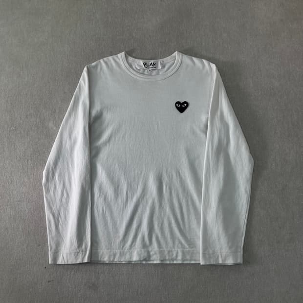 95 꼼데가르송 하트와펜 롱슬리브 티셔츠