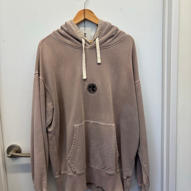 Nigel cabourn center logo hoodie