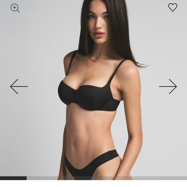 스킴스 얼티메이트 발코네트 블랙(오닉스) 34A