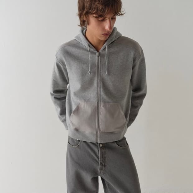 [XS,S,M,L]기마구아스 Dylan 후드집업/그레이