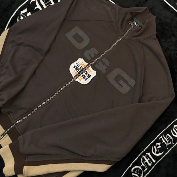 돌체앤가바나 y2k 빈티지 트랙탑 저지 XL