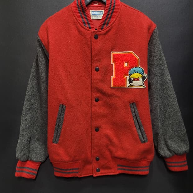 SCAMA  VERSITY WOOL JAPAN JACKET 바시티 자켓 