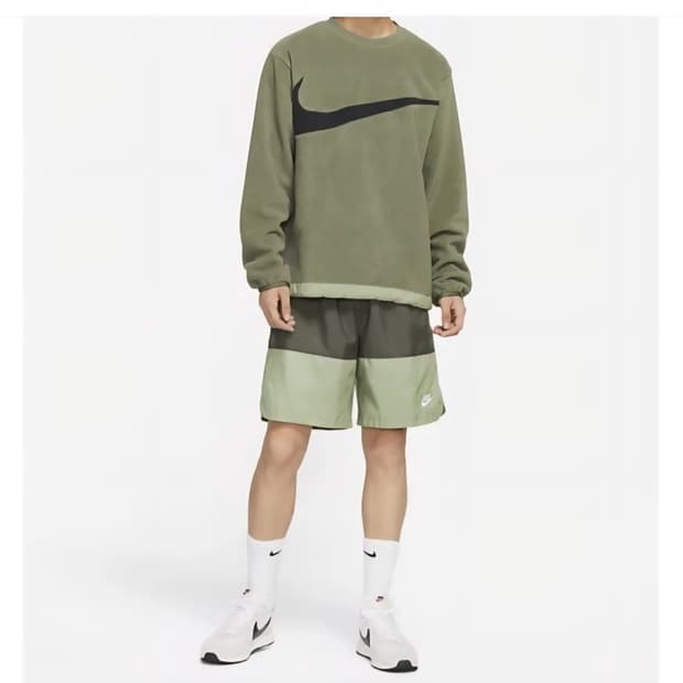 나이키 클럽 플리스 윈터라이즈드 크루 (DQ4895-222) 사이즈95 