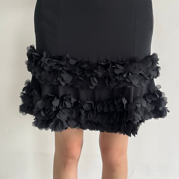 Moschino cheap & chic tiered skirt