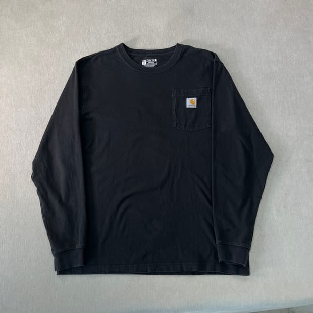 100 칼하트 루즈핏 원포켓 롱슬리브 티셔츠