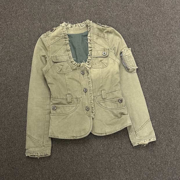 S)Rodeo Crowns 빈티지 여성 페어리 그런지 자켓