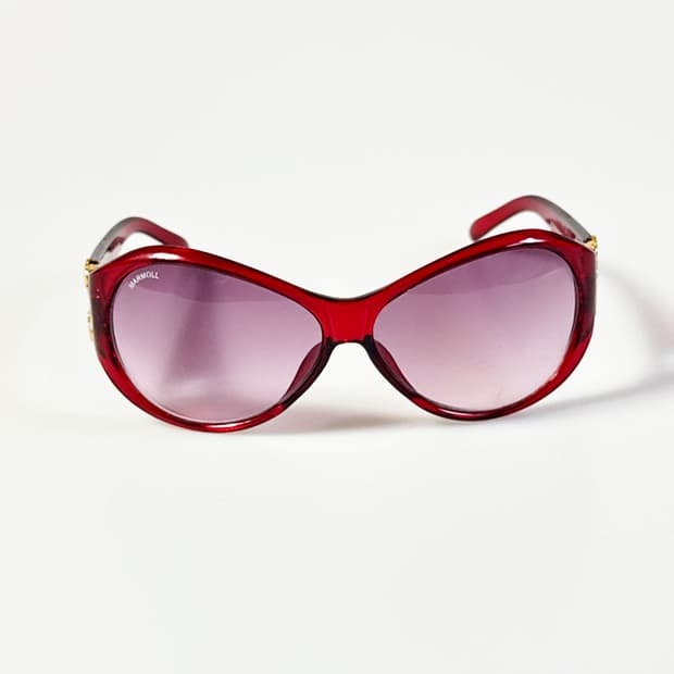 90s MARMOLL 볼드 오벌 프레임 틴트 빈티지 선글라스