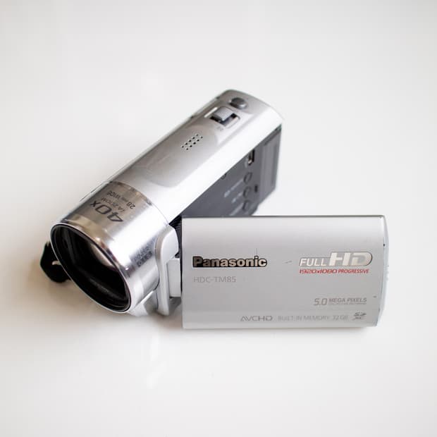 Panasonic HDC-TM85 / 빈티지 디지털 캠코더