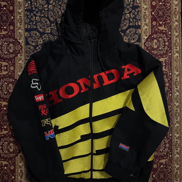 슈프림 혼다 19fw 폭스 레이싱 퍼피자켓 L