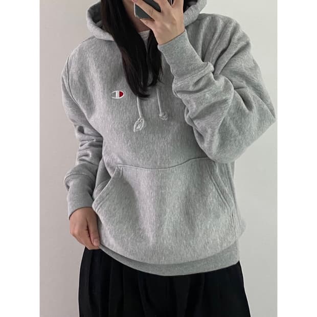 챔피온 리버스위브 후드티