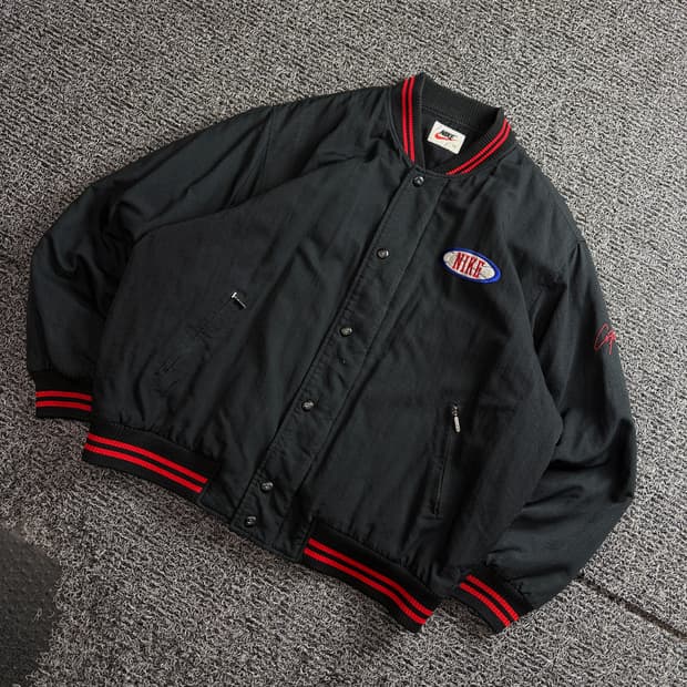 90s 나이키 올드스쿨 빅로고 스타디움 자켓 3976
