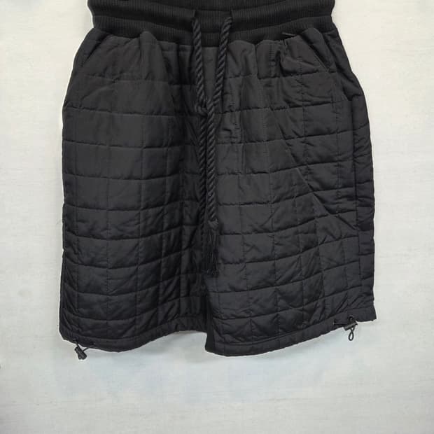 바이더알 퀄팅 골지 반바지 L xl