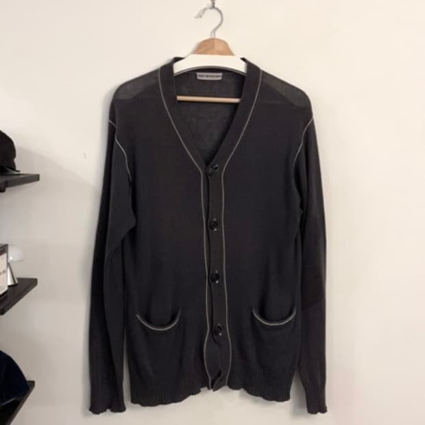 이세이 미야케 스티치 가디건