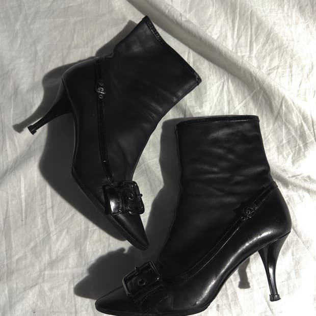 rare* 루이비통 버클토 앵클부츠