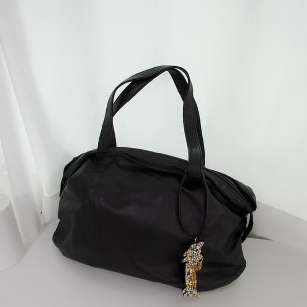 츠모리치사토 네코 키링 숄더백