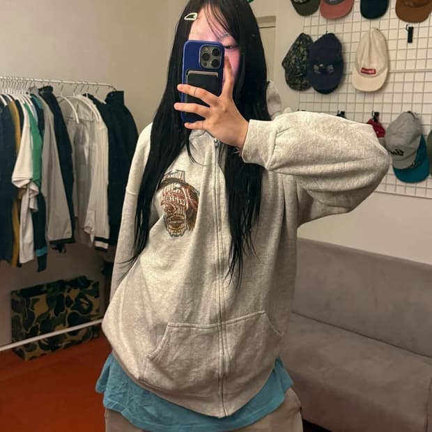 할리 데이비슨 후드집업