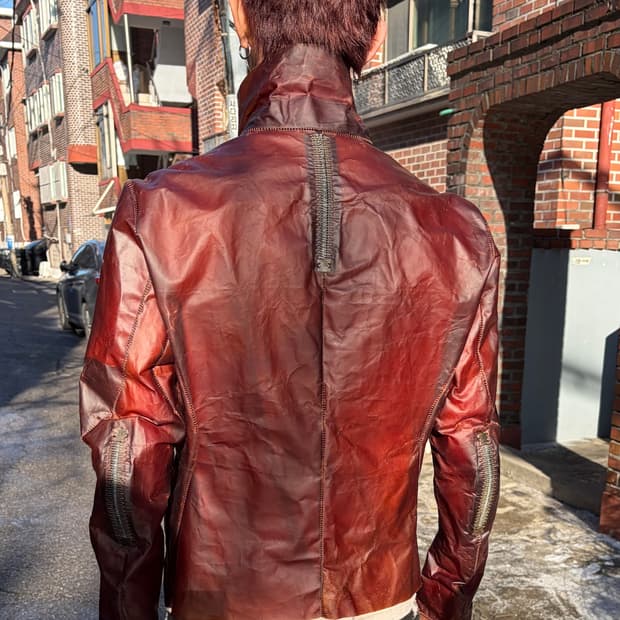 isaac sellam apparition leather jacket L